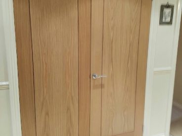 Double Wooden Doors, The Door Hanger